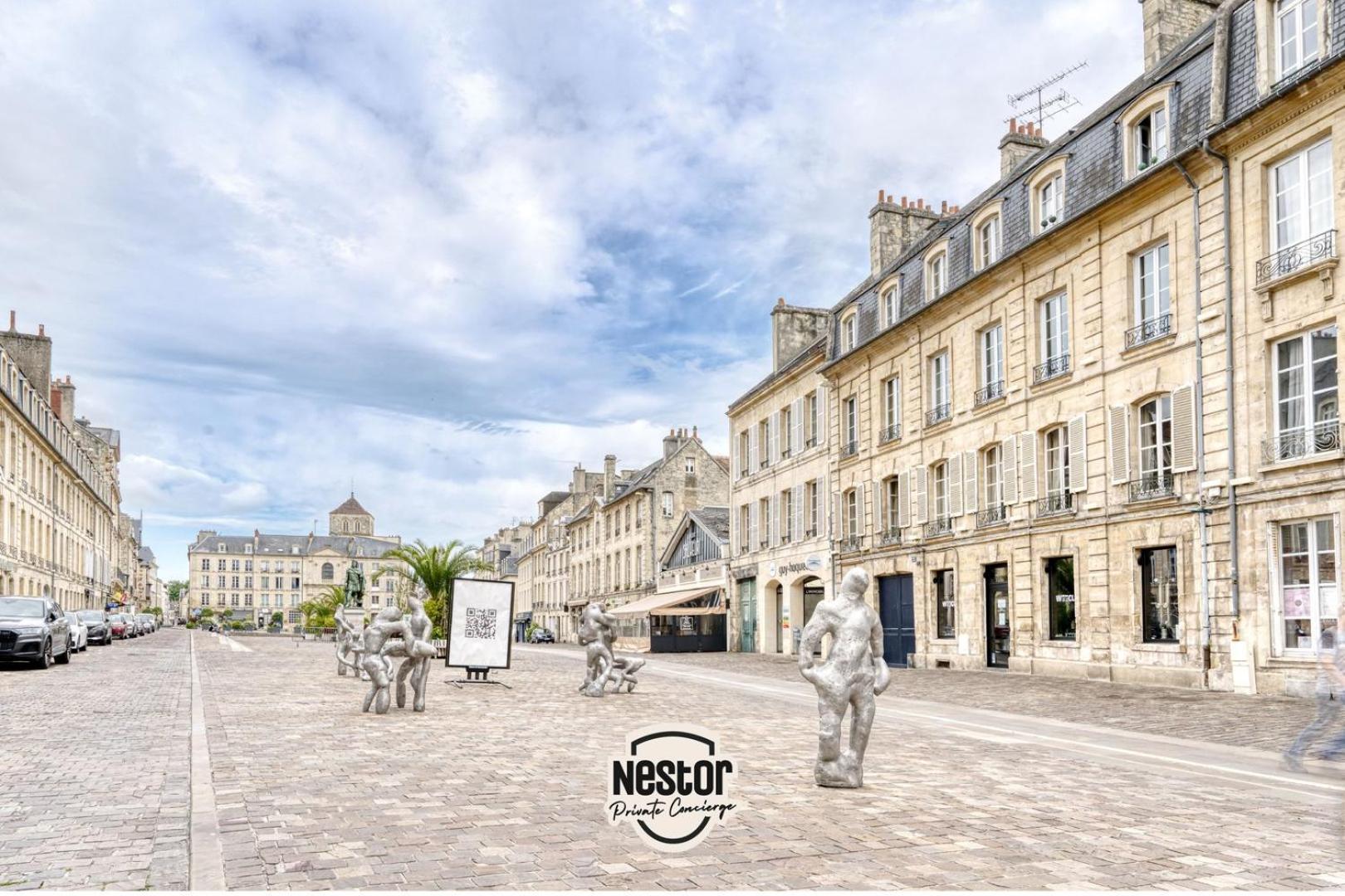 Ferienwohnung La Casa Bella — Chic & Modern Downtown Caen Exterior foto