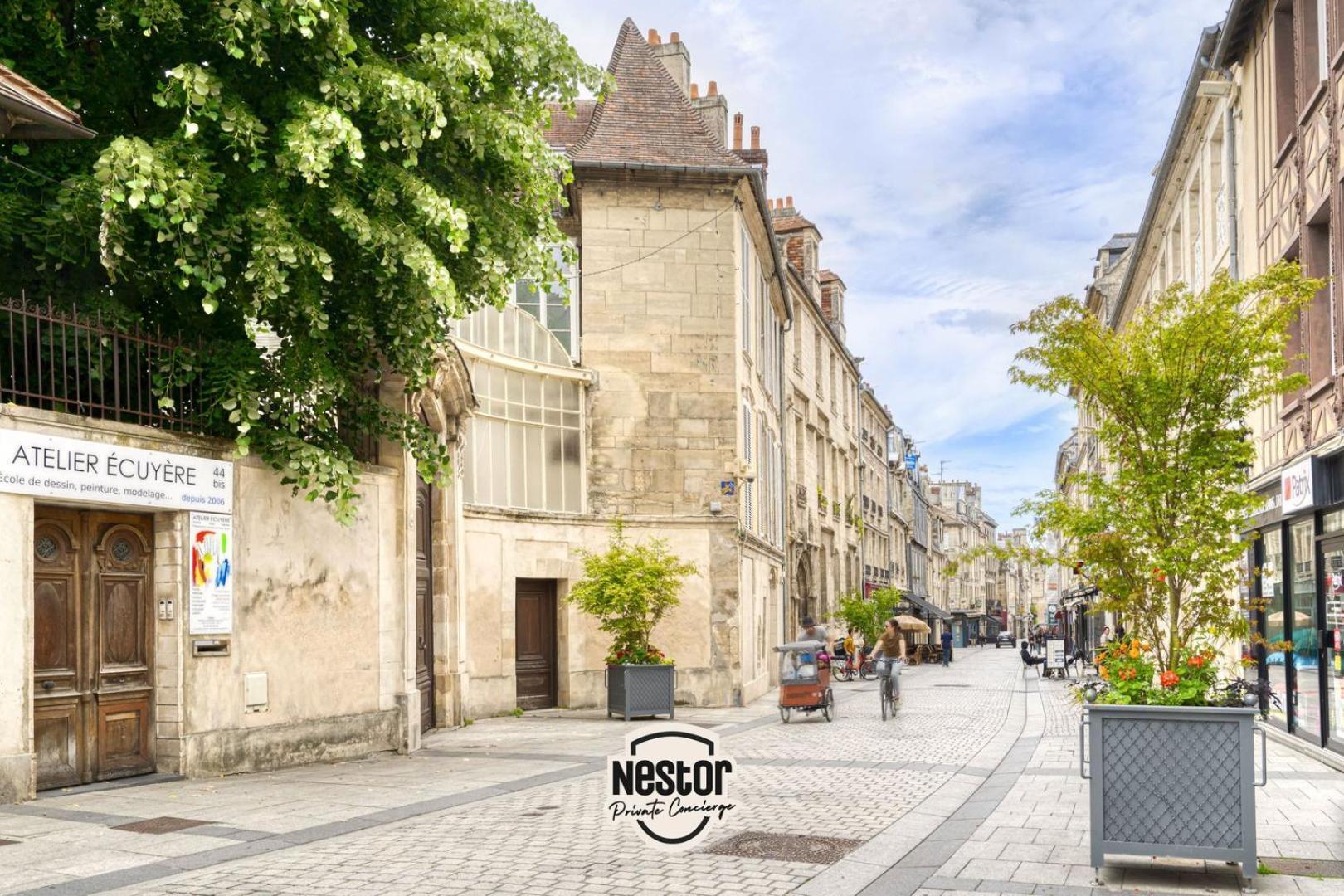 Ferienwohnung La Casa Bella — Chic & Modern Downtown Caen Exterior foto