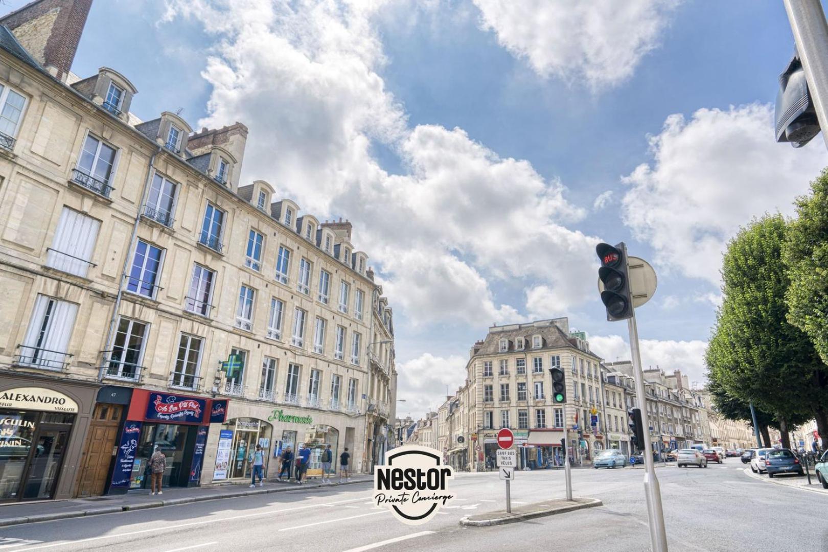 Ferienwohnung La Casa Bella — Chic & Modern Downtown Caen Exterior foto