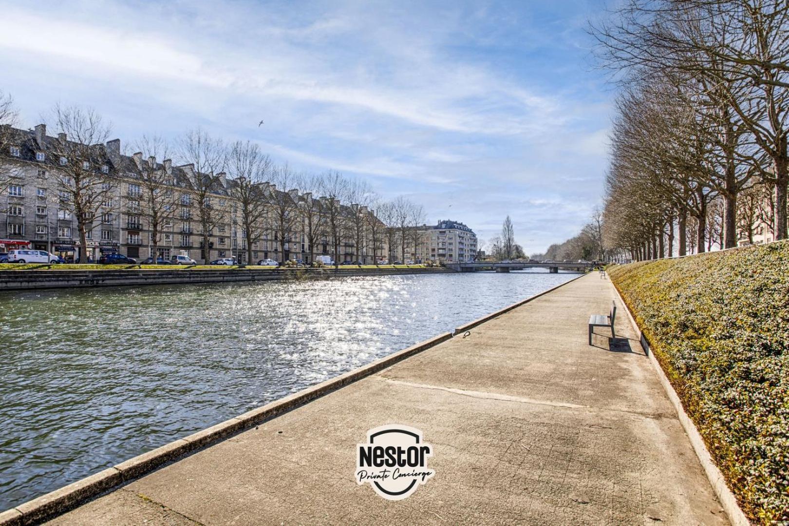 Ferienwohnung La Casa Bella — Chic & Modern Downtown Caen Exterior foto
